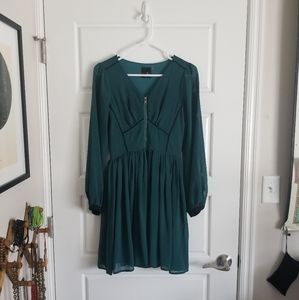 Retro jade ModCloth dress